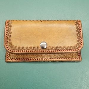 Hand made leather wallet
